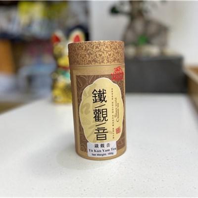 圆纸筒铁观音茶 150g