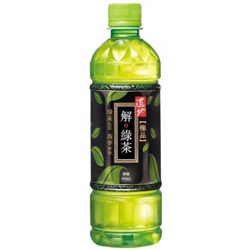 道地极品解绿茶(无糖) 500ml
