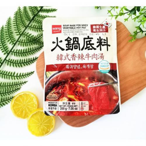 韩式香辣牛肉火锅底料 200g