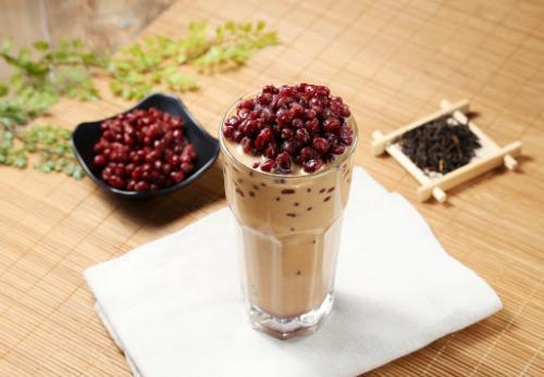 红豆奶茶