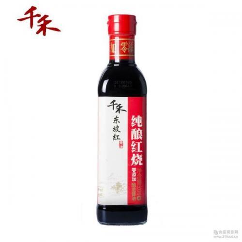 千禾东坡红纯酿红烧酱油