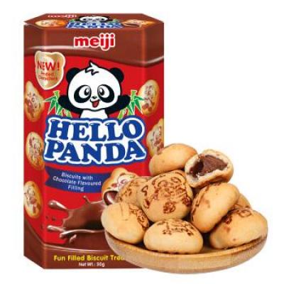 Meiji 小熊饼-巧克力