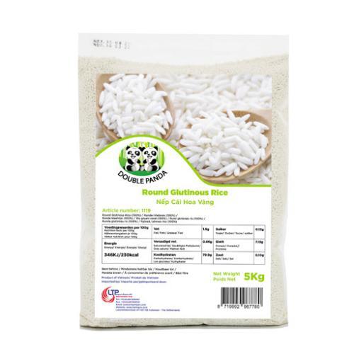 双熊猫牌糯米(圆粒)5kg