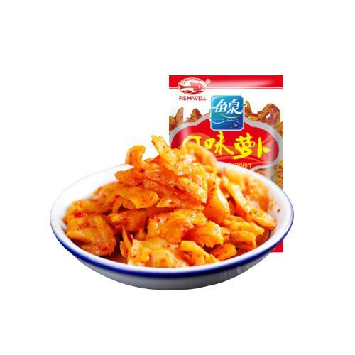 鱼泉麻辣萝卜干60g