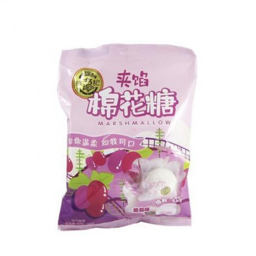 徐福记夹馅棉花糖 - 葡萄