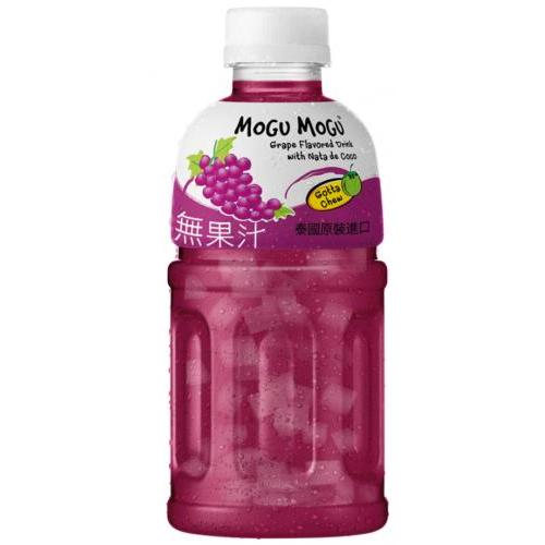 摩咕摩咕葡萄饮料(含椰果) 320ML