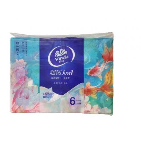 维达抽取式纸面巾 6包/提