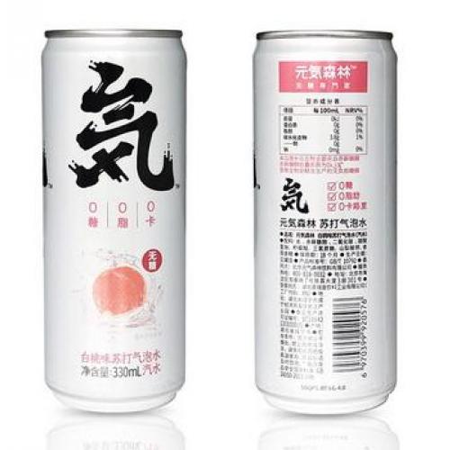 元气森林气泡水 - 白桃 (罐) 330ml