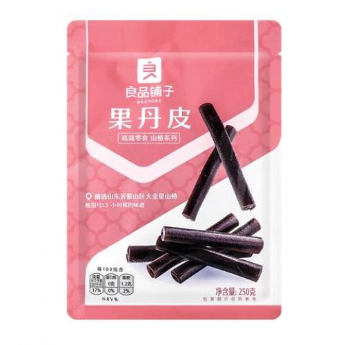 良品铺子果丹皮250g