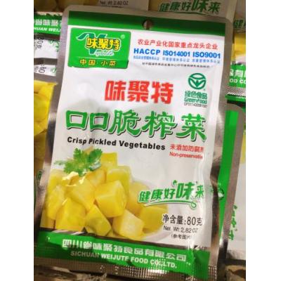 味聚特口口脆榨菜80g