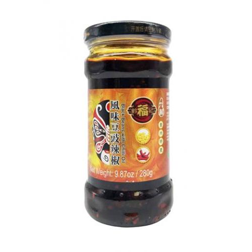 黔福记风味豆豉辣椒 280g