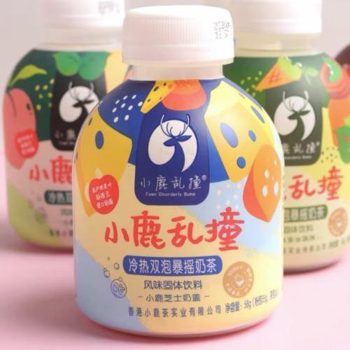 小鹿乱撞爆摇奶茶-芝士奶盖