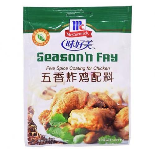 味好美五香炸鸡料 45g