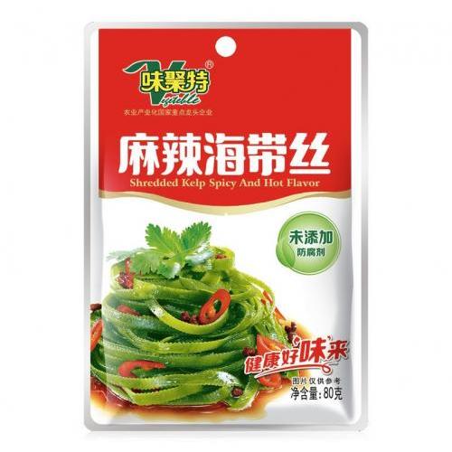 味聚特麻辣海带丝 80g