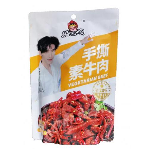 好巴食手撕素牛肉烧烤味180g