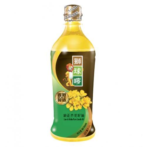 狮球嘜芥花籽油 600ml