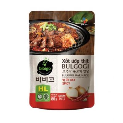 BIBIGO 韩国烤肉腌酱 - 辣味 80g