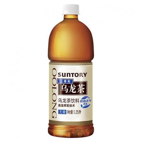 三得利无糖乌龙茶1.25L