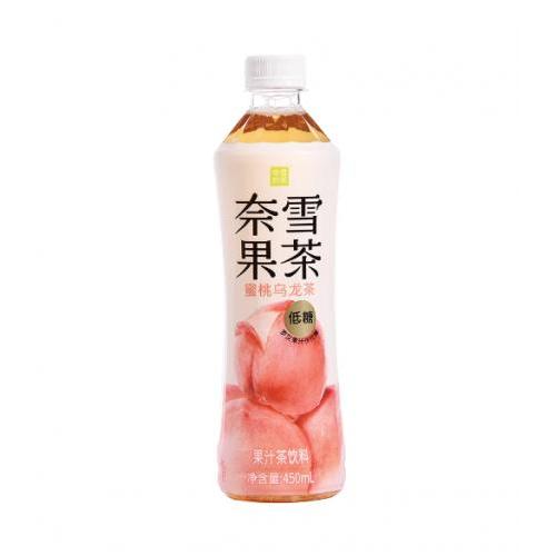 奈雪果茶-蜜桃乌龙 450ml