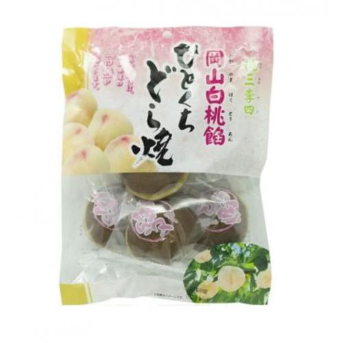 ICHIEI FOODS 铜锣烧 - 冈山白桃豆馅 115g