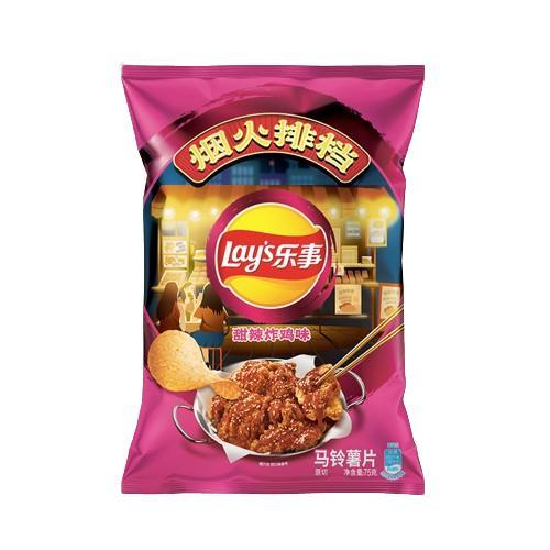 乐事薯片 - 甜辣炸鸡味 70g