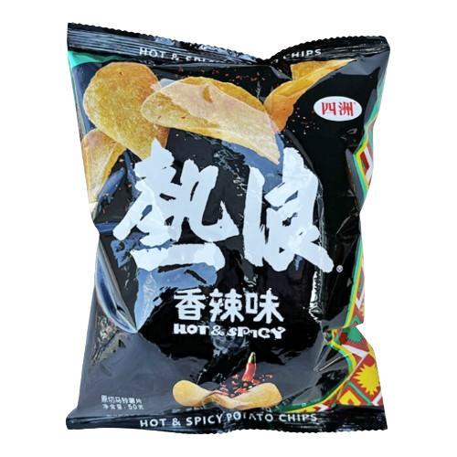 四洲热浪薯片 - 香辣味 50g