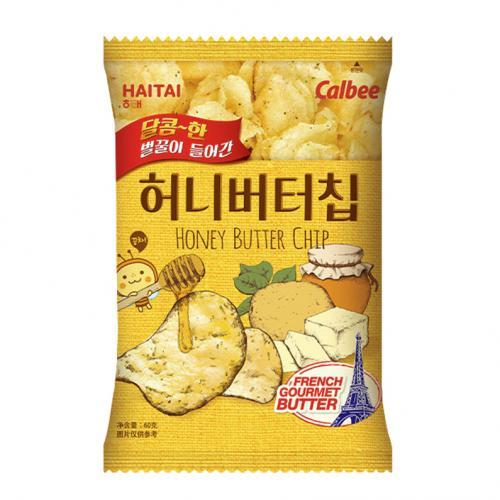 Haitai 蜂蜜黄油薯片 60g