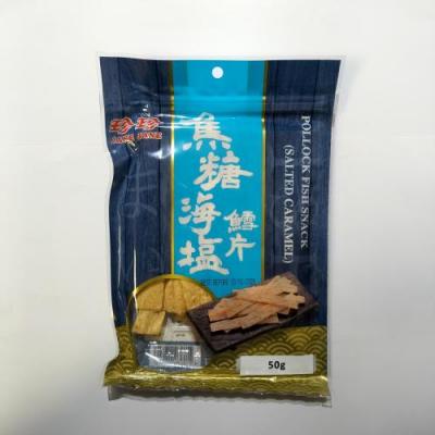 珍珍焦糖海盐鳕片50g