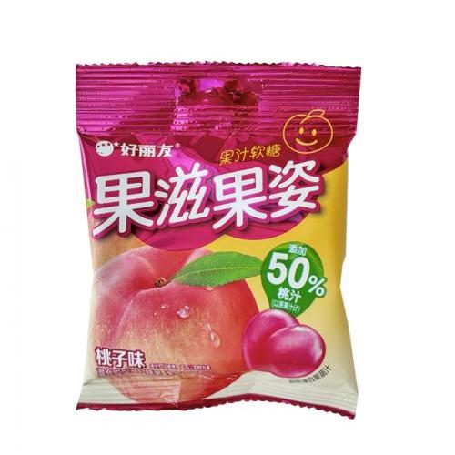 好丽友果滋果姿 - 桃子味 60g