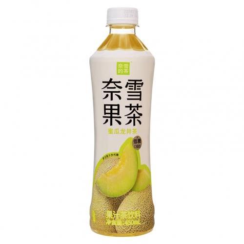奈雪果茶-蜜瓜龙井茶500ml