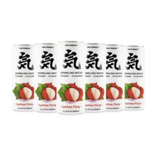 元气森林气泡水 - 荔枝 (罐) 6*300ml