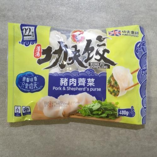 功夫水饺 - 猪肉荠菜 400g