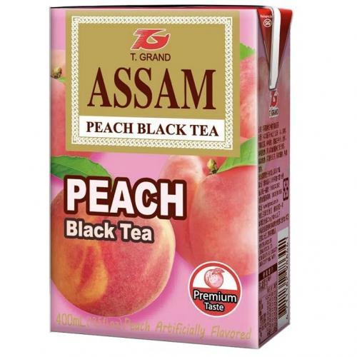 汇竑阿萨姆奶茶-白桃味400ml