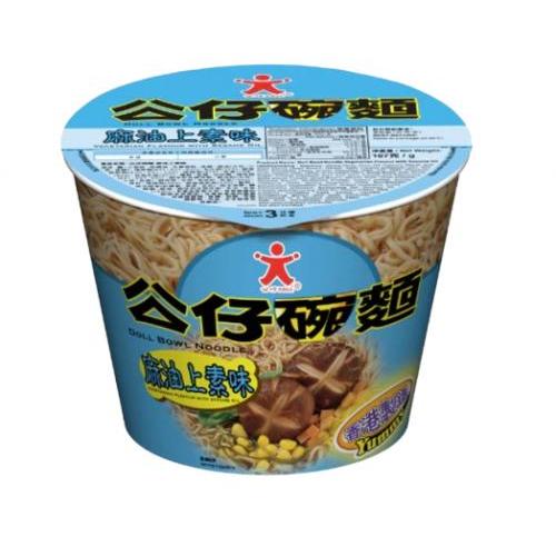 公仔碗面-麻油上素味 107g