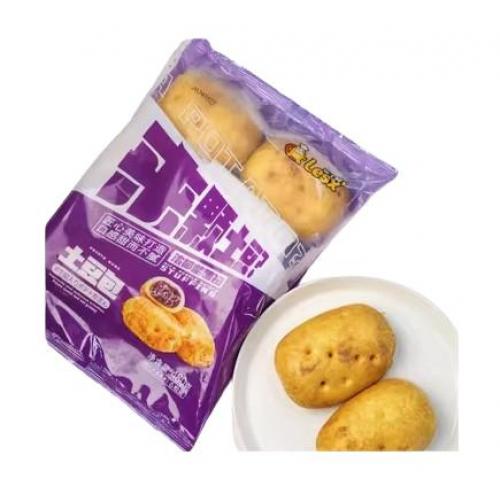 乐士鲜土豆紫薯包 480g