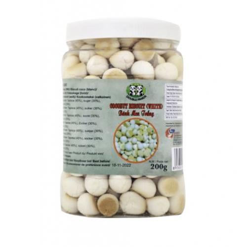双熊牌小馒头 - 椰子味 200g