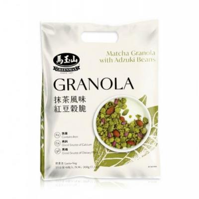 马玉山抹茶风味红豆谷脆 200g