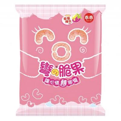 乖乖弯的脆果 - 草莓炼乳味 52g