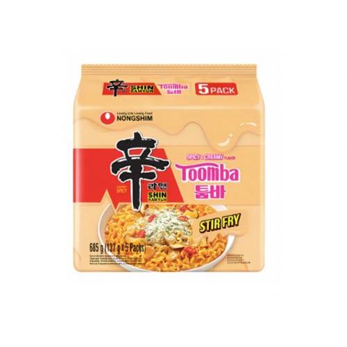 农辛干拌面 - 香辣奶油芝士味 (5连包)