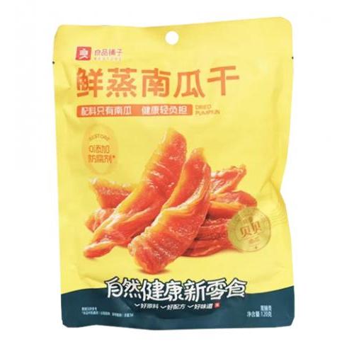 良品铺子鲜蒸南瓜干 120g
