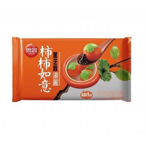 思念柿柿如意汤圆-黑芝麻味 312g