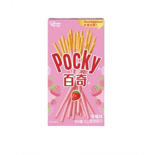 格力高百奇饼干 - 草莓 55g