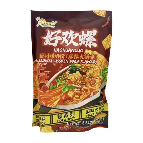 好欢螺柳州螺蛳粉-麻辣火锅味 245g