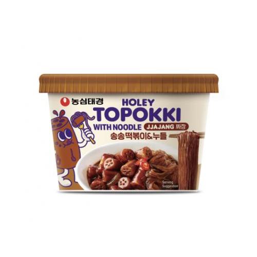 农心带孔年糕炒粉丝 - 炸酱味 128g