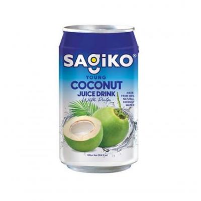 Sagiko 椰子水 (带椰肉) 320ml