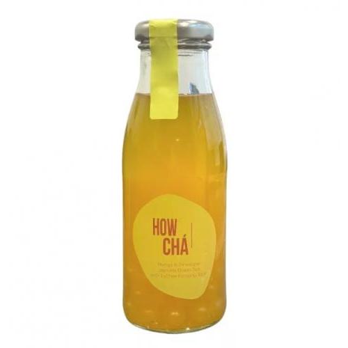 HowCha 芒果凤梨茉莉绿茶荔枝爆爆饮料 260ml