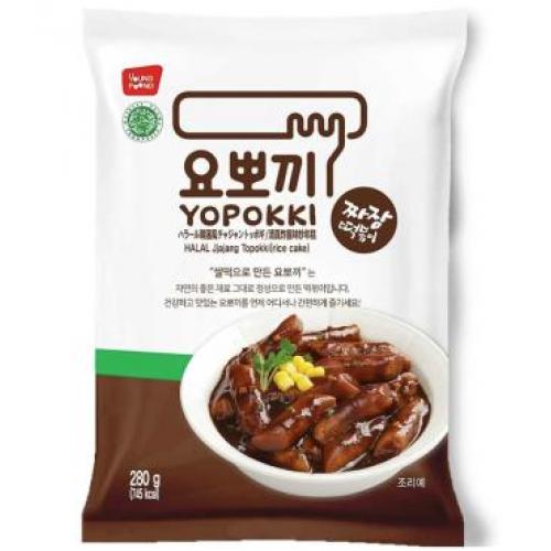 Yopokki 清真炒年糕 - 炸酱味 240g (袋)