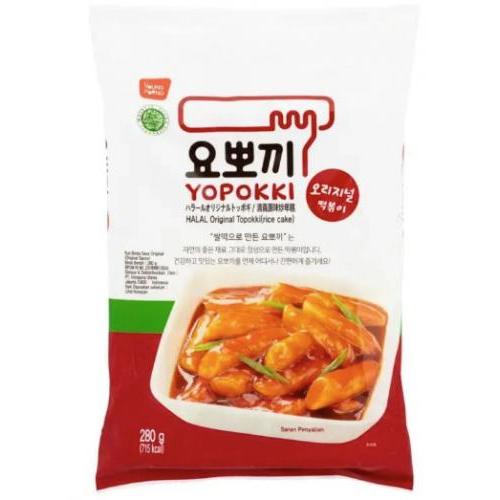Yopokki 清真炒年糕 - 原味 240g (袋)