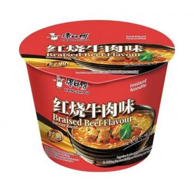 康师傅红烧牛肉面 110g (桶)