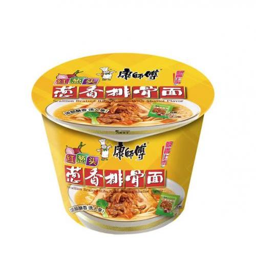 康师傅方便面 - 葱香排骨味 108g (碗)